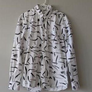 Saturdays NYC Abstract Print Shirt